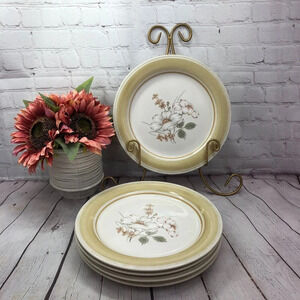 vintage Dinner Plate Country Day by DANIELE pair of 2